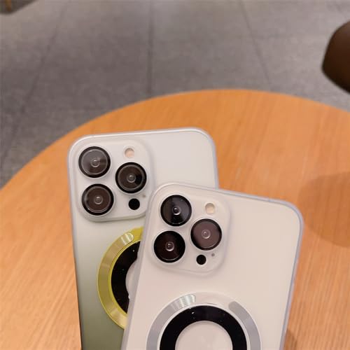 Coque iPhone 12 Pro dégradé de luxe avec support magnétique - 3