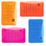 Click-Activated Reusable Hand Warmers 4-Pack, 500+ Uses Each, 1 Hour Long-Lasting Heat, Anti-Scald, Portable for Outdoor Skiing Camping Christmas Stocking Stuffers