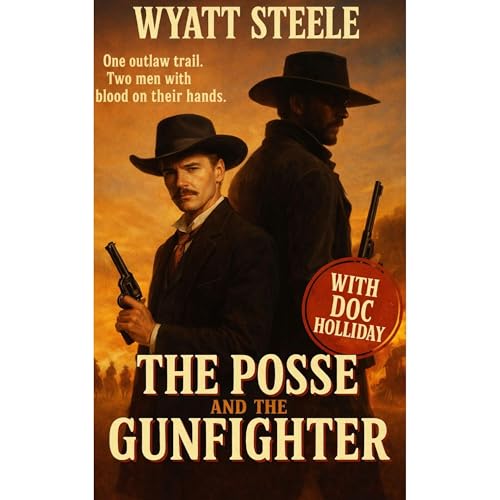 The Posse and the Gunfighter - with Doc Holliday Audiolibro Por Wyatt Steele arte de portada