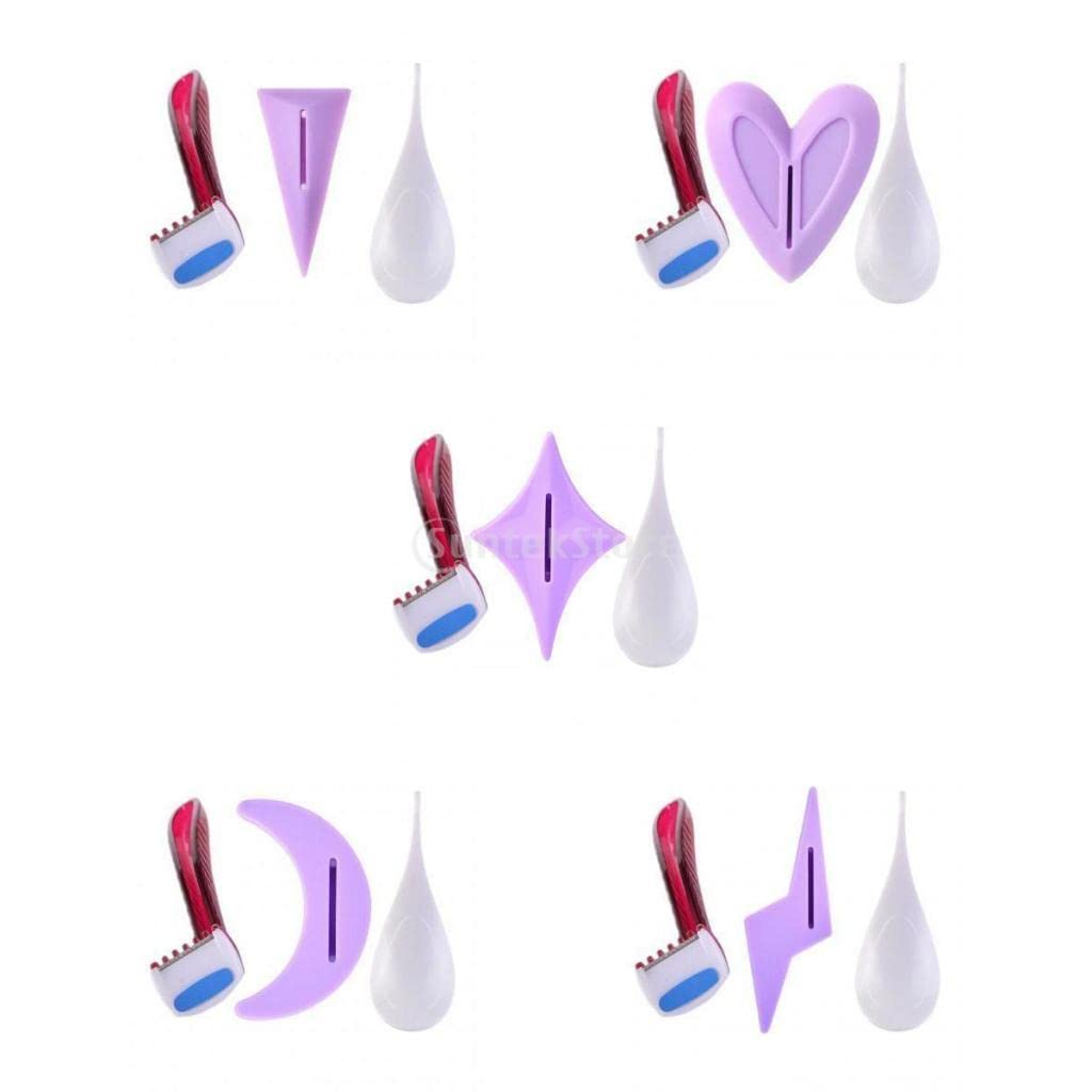 Milageto 5Pcs Shaving Bikini Bikini Pubic Hair And Skin