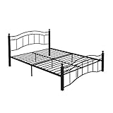 Christopher Knight Home Cole Queen-Size Bed Frame Geometric Details Modern Contemporary Flat...
