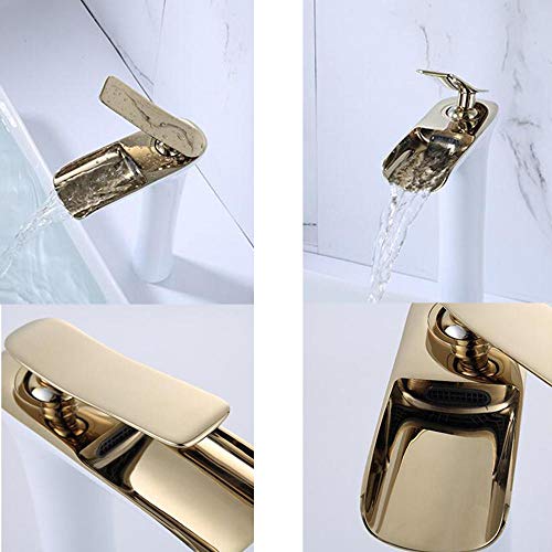 Robinet mitigeur de lavabo haut en cascade source de bien-être - 6