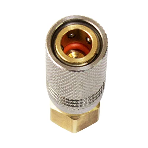 Paintball Pcp 1/8" Bspp Female Thread Coupler Hpa Co2 Air Tank Refill Connector Quick Disconnect Quick Release Adapter Fitting #TOP5