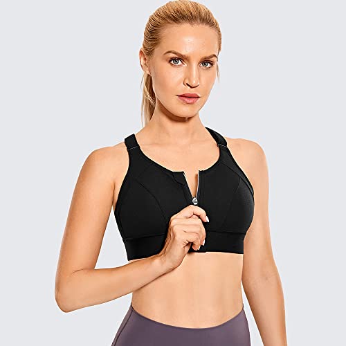 Sujetadores deportivos para mujer talla grande con soporte frontal alto 3