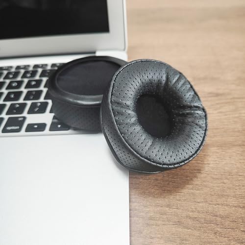 Almohadillas de cuero perforado para auriculares Sony MDR-ZX220BT - reemplazo de cojines de oído miniatura 6