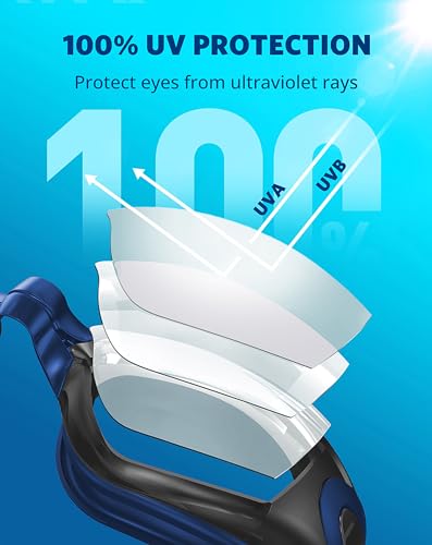 image for Aegend Swim Goggles, Swimming Goggles No Leaking Full Protection Adult
