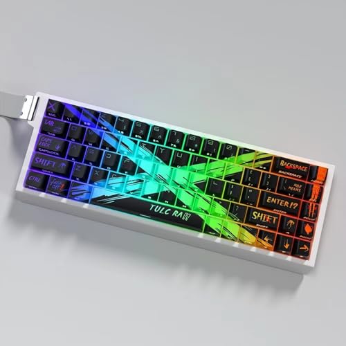 Keycaps con impresión lateral que no se borran para renovar tu teclado gaming de 61 teclas 7