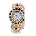 Imagen de Homoyoyo Reloj de Cuarzo de Aleación para Mujer 1 Pieza Diseño Creativo Pulsera Decoración Elegante Adecuado para Ocasiones Obsequios y Casual