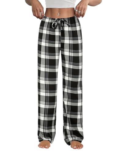 Ekouaer Womens Pajama Pants Lounge Pants Soft Drawstring Pj Bottoms - image 1
