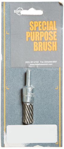 Image of Brush Research Cable End Brush, Stainless Steel, 1 /2 inch Diameter (Pack of 1)