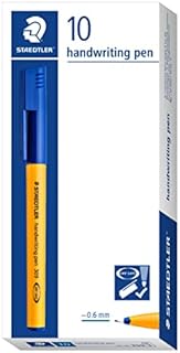 STAEDTLER 309-3 Handwriting Pen In Box Of 10 - Blue