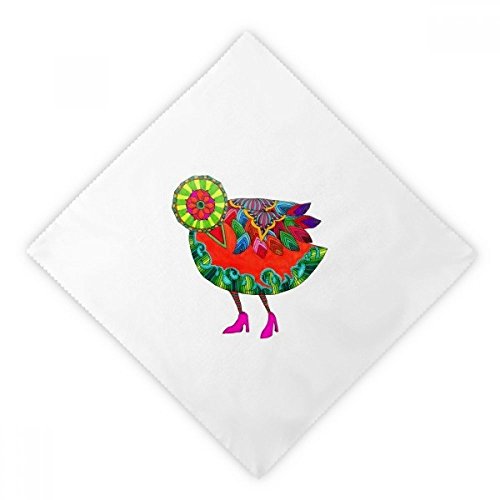 Napkins réutilisable en Tissu DIYthinker Serviette Blanc Réveillon 2Pcs