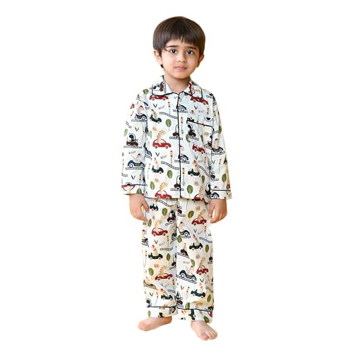 Image of Jam & Sugar Boys Cotton Printed Night Suit Set
