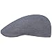 Produktbild Stetson Herringbone Leinen Flatcap Schirmmütze Herren - Leinencap mit UV-Schutz 40 - Herrencap Made in EU - Mütze mit Baumwollfutter - Schiebermütze Frühjahr/Sommer - Flat Cap blau 58 cm