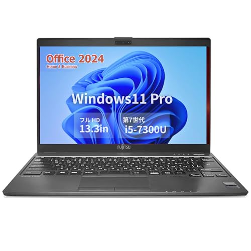 �y�����ςݕi�zMS Office H&B 2024 /Win11 Pro /13.3�^ �m�[�gPC �m�[�g�p�\�R�� �x�m�� U937 / ��7���� Core i5-7300U / Web�J����/wajun��wifi/Bluetooth/4GB /512GB