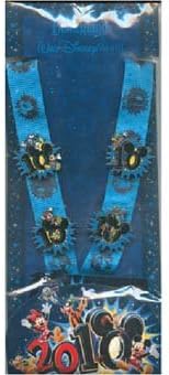 Disney 2010 Starter Lanyard Pin Set - 74438