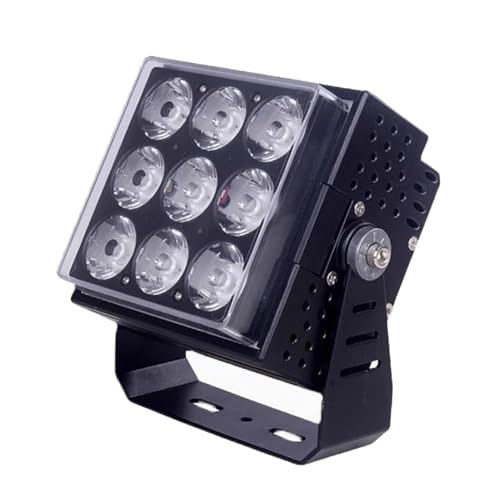 EDXTNKQC Focos Suelo Led Exterior - Luces Led Exterior Suelo, Lámpara LEDs De Paisaje De Tierra De 85-265 V CA, Proyector De Pared LEDs Ajustable, Resistente Al Agua IP67, Foco De Luz(Warm White,30w)