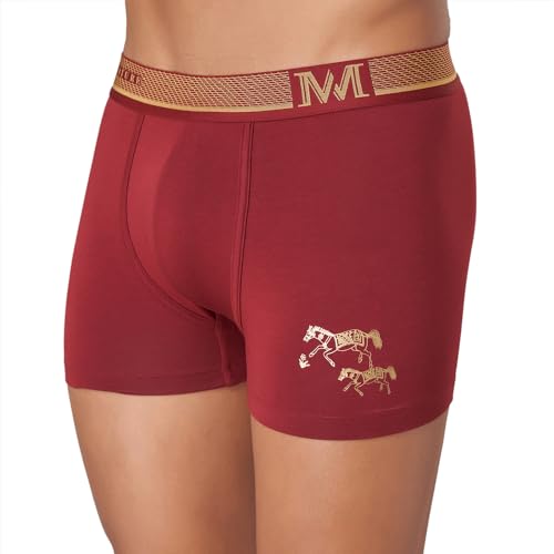 Image of Macroman M-Series MW Signature Collection By Rohit Bal Premium Supima, Modal, Spandex Mens Trunks