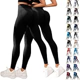 2 Pack Leggins Anticelulíticos Mujer, Mallas Anticelulitis Mujer Reductores Lipedema