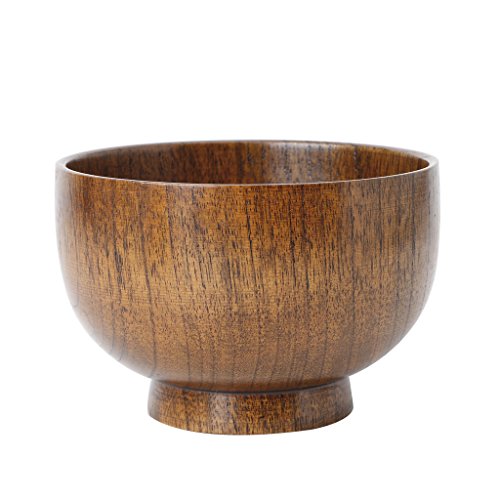 Navna ciotole in legno naturale, atossiche e salutari, per porridge e acqua, per bambini e adulti, insalata e frutta