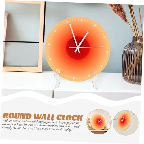 Horloge acrylique design moderne : le cadeau idéal à poser ou suspendre - 8