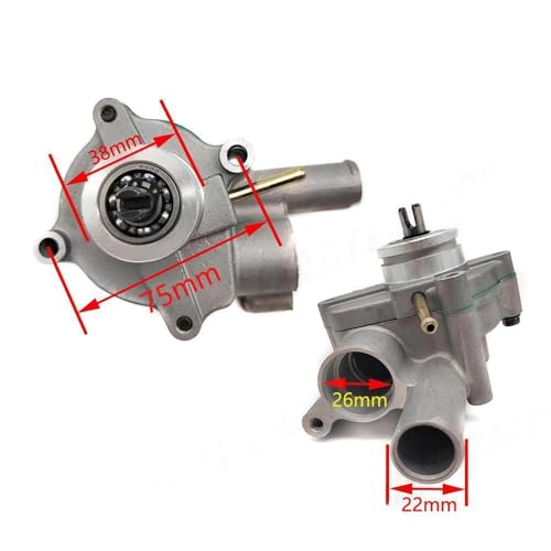 Assemblage d'eau pour quad CF500 et kit moteur haute résistance - 2