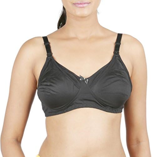 DAISY DEE Women's Madonna Nursing Bra (Black/32B)