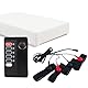 Elektrostimulation Penisring Set, Einstellbar Elektroshock Hodenring Elektrostimulator zur Penisvergrößerung, Prostata-Massage Bondage und Masturbation Fetisch Sexspielzeug für Männer und Paare