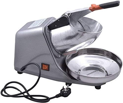 Kobbey Full Metal Body Electric Ice Crusher Machine with Steel Blade & Safety Sensor โ Efficient Ice Shaver for Snow Cones, Slushies, and Frozen Drinks.