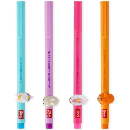 Legami Bolígrafos Gel Lovely Friends Pack x4 miniatura 1