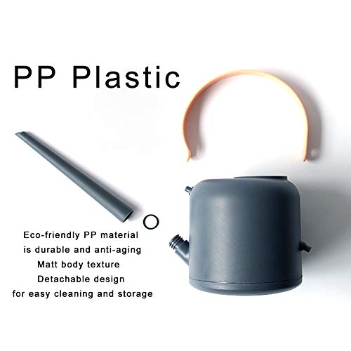 1,7 liter Gieters kunststof lange uitloop gieter Tuingereedschap irrigatie voor de tuin, plant - klassiek design rond… - Image 7