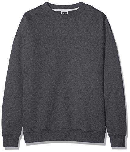 Preisvergleich Produktbild Urban Classics Herren Sweat Crewneck Pullover, Grau (Charcoal 00091), XXXX-Large (Herstellergröße: 4XL)