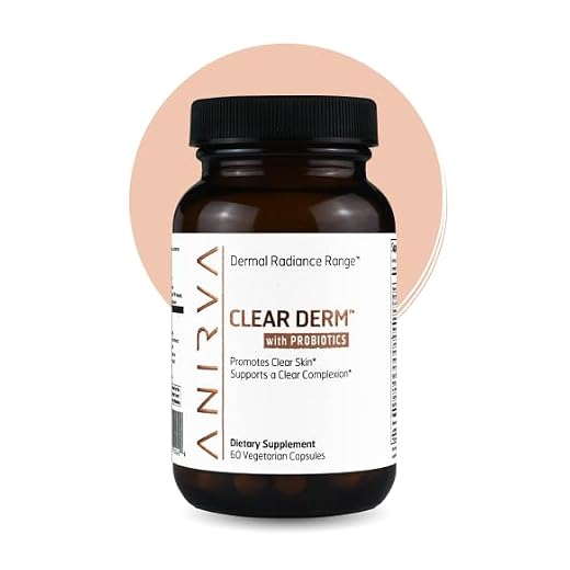 Clear Skin Supplement with Zinc for Adults, Formulated To Battle Hormonal Acne, Zinc Pills for Acne, Rosacea Skin Supplement, Zinc Supplements for Adult Acne - Anirva ClearDerm