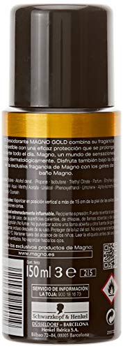 Magno Desodorante "Spray Gold" Fragancia Irresistible, Pack of 3 - Imagen 3