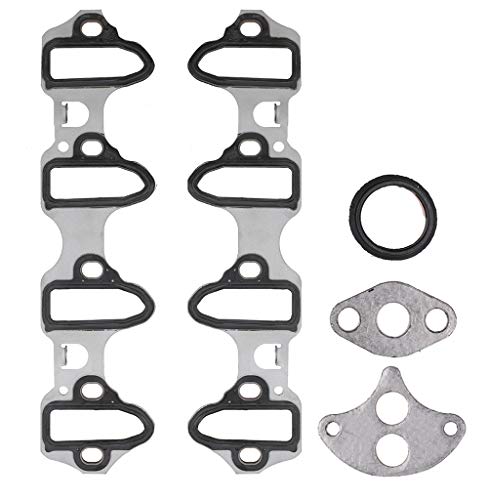 image for MNJWS Intake Manifold Gasket Set - Compatible with 4.8L 5.3L 6.0L Chev