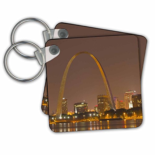 Porte-clés Mississippi River St Louis idéal pour vos clés de maison