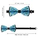 WUXEKZO Boys Palm Tree Boat Beach Ocean Sea Hawaiian Tropical Pre-Tied Bow Tie for Party, Business, Prom, Fashion Butterfly Bow Ties
