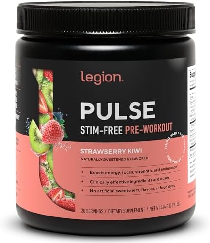 LEGION Pulse Pre Workout Supplement - All Natural Nitric Oxide Pr...