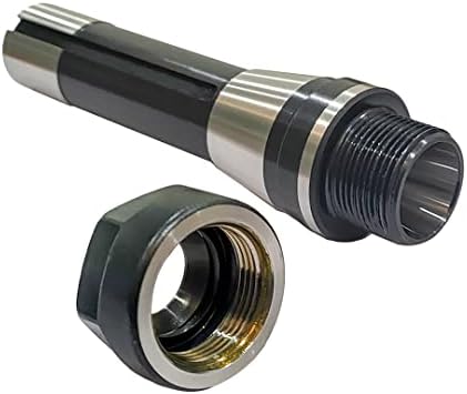 R8 To ER20 Collet Chuck Adapter - 7/16-20 TPI Thread For Milling Machines & Drill Presses