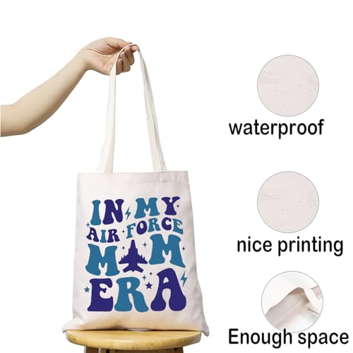 Bolsa tote Air Force Mom ligera y elegante miniatura 4