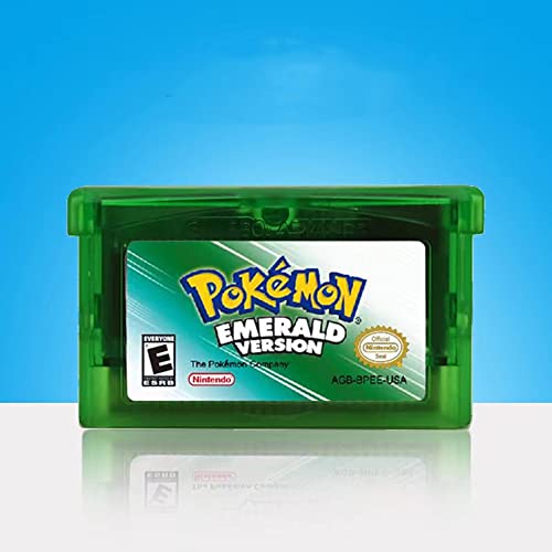 Retro Game Cards,Used for Game Card , Compatible GBA . (Emerald Version US)