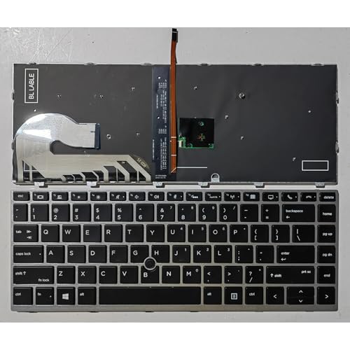 HP EliteBook 840 G5 G6 846 745 ZBook 14u L11308-031 L14377-031 �p US �m�[�g�p�\�R���L�[�{�[�h(Point Backlit US)