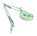 Lite Source LSM-180WHT Magnify-Lite Magnifying Lamp with White Metal Shade, White