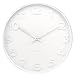 Produktbild Karlsson - Wanduhr, Uhr - Mr. White Numbers - Aluminium - weiß - Ø 37,5 cm