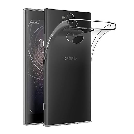 AICEK Sony Xperia XA2 Hülle, Transparent Silikon Schutzhülle für Sony XA2 Case Clear Durchsichtige TPU Bumper Xperia XA2 Handyhülle (5,2 Zoll)