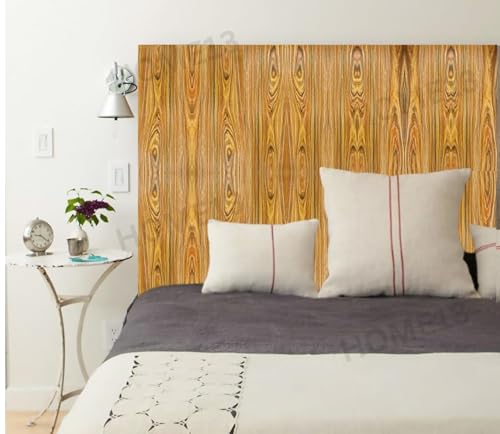 Image of HOME13 Self Adhesive Wood Vinyl Wallpaper Waterproof Old Furniture for Wall, Wall Stickers Door Wardrobe Desktop (Sparkle Wood, 24X82 in)