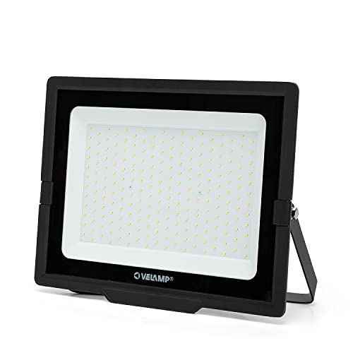 Projecteur LED SMD 15000 lumens Velamp IS786 de 200W étanche IP65 noir