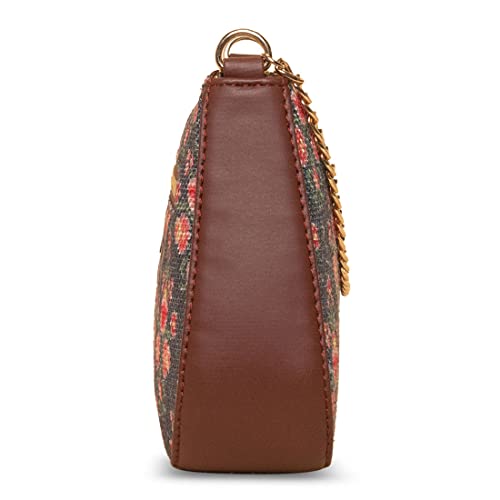 Image of ZOUK Baguette Bag | Crossbody Bags for Women | Women's Handbags | Stylish Sling Bag for Woman | Vegan Leather Evening Bag | Travel & Office Use | Purse and Wallet