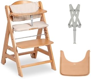 hauck Set Seggiolone Evolutivo con Ruote 6 Mesi a 90 kg, Beta+ Natural