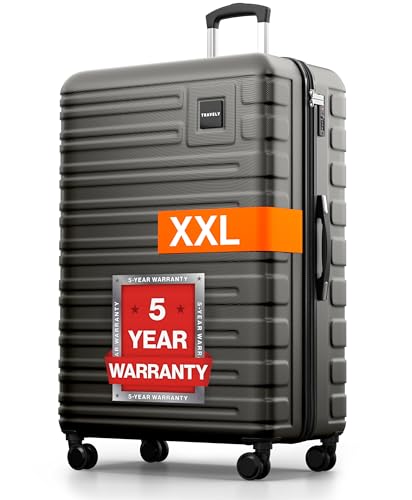 Travely Valise Taille XXL, 87 cm, Volume intérieur 150...